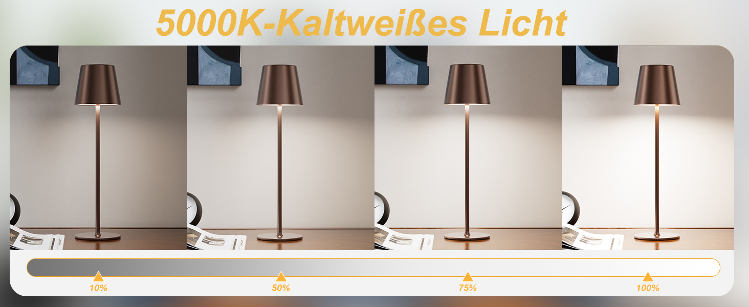 LED настільна лампа бездротова з акумулятором, диммируемая 2 шт. з 3 колірними температурами, плавне регулювання, сенсорна лампа з USB-C зарядкою для відпочинку на природі, приліжкові, обідній стіл, кемпінг (чорний) 2 шт. Чорний-2 шт.