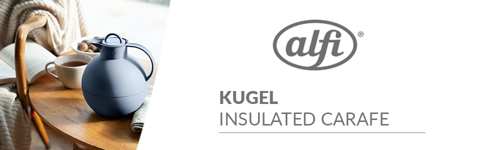 Термокава Alfi Kugel 0.94л Vintage Indigo з нержавіючої сталі, 940 мл, без BPA