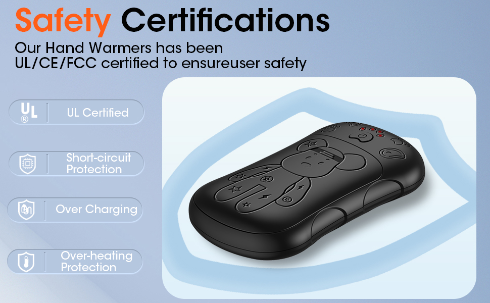 Електричні нагрівачі для рук 2 шт. 6000 mAh, перезаряджувані, для кемпінгу, на вулиці, подарунок для чоловіків, жінок, дітей (рожевий)