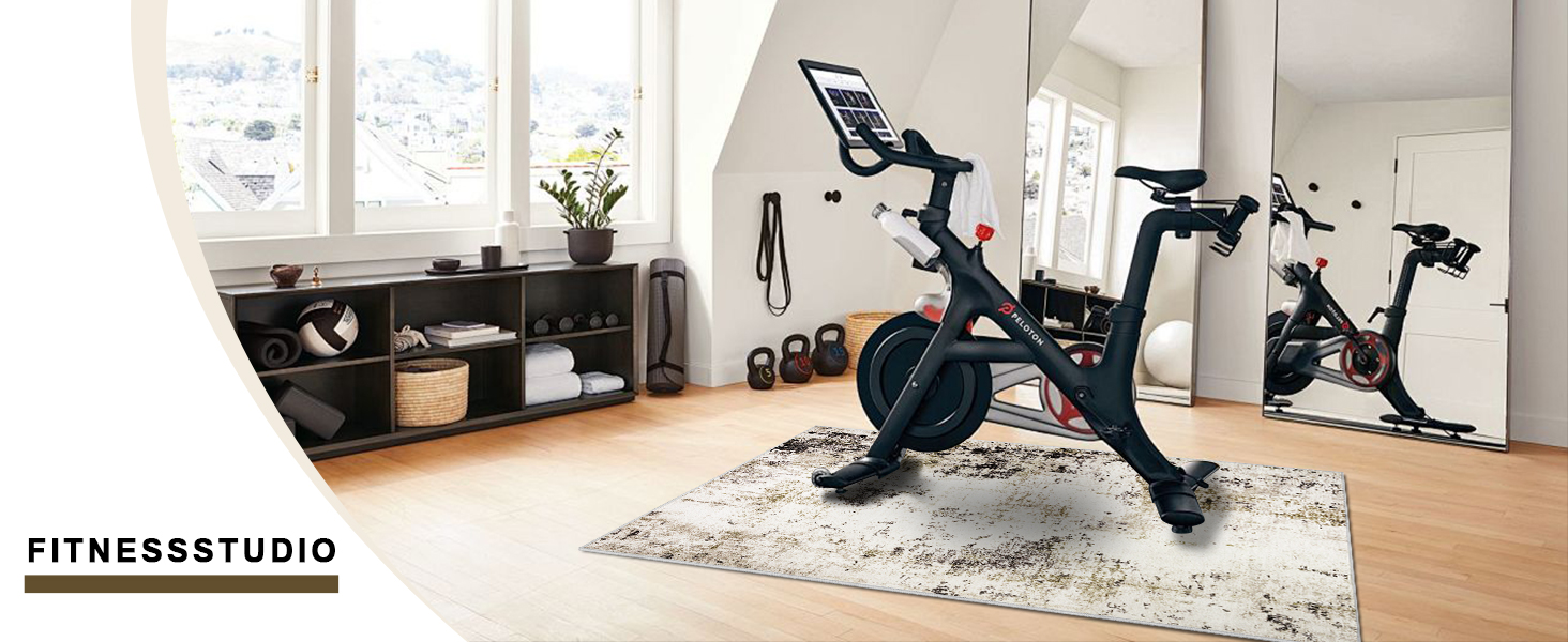 Килимок для підлоги під стілець для твердої підлоги Бохо, килимок під стіл для твердої підлоги, антиковзний килимок для офісного стільця (90x120 см, Тауп)