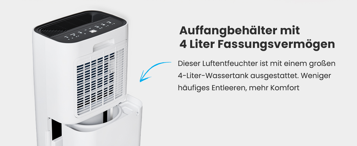 Електричний осушувач повітря Auronic AU3272 20L - 12л, для дому, осушувач повітря, осушувач вологи