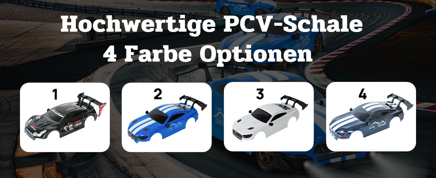 Радіокерований автомобіль 1:14 4WD Drift Car GT для дрифту, RC машина з пропорційним газ-гальмом, іграшка для дорослих та дітей (градієнт)