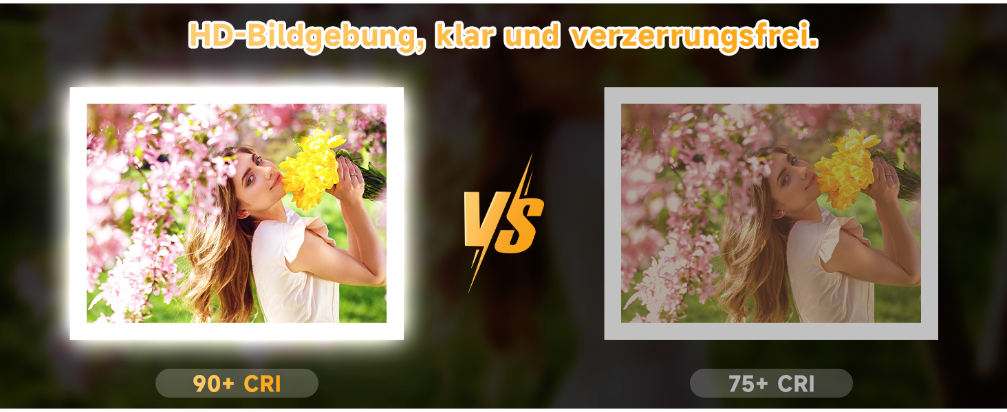 LED дзеркало для ванної кімнати SONNI 60x50 см з підсвічуванням, IP44, вертикальна/горизонтальна установка