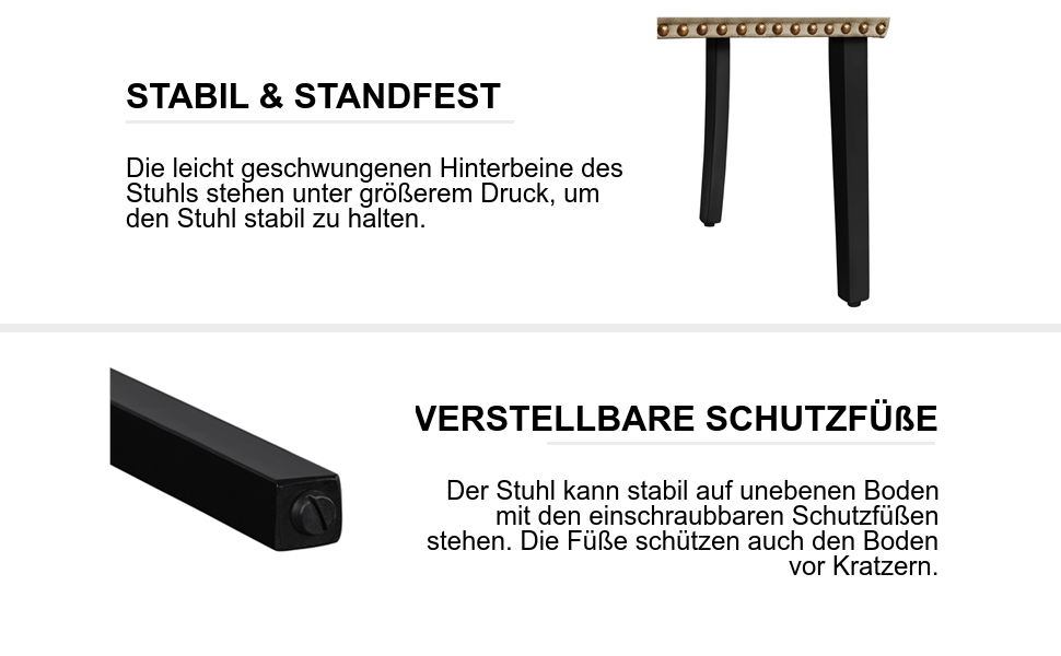 Набір кухонних стільців Yaheetech з амортизованим сидінням та спинкою, сірі (2 шт.)