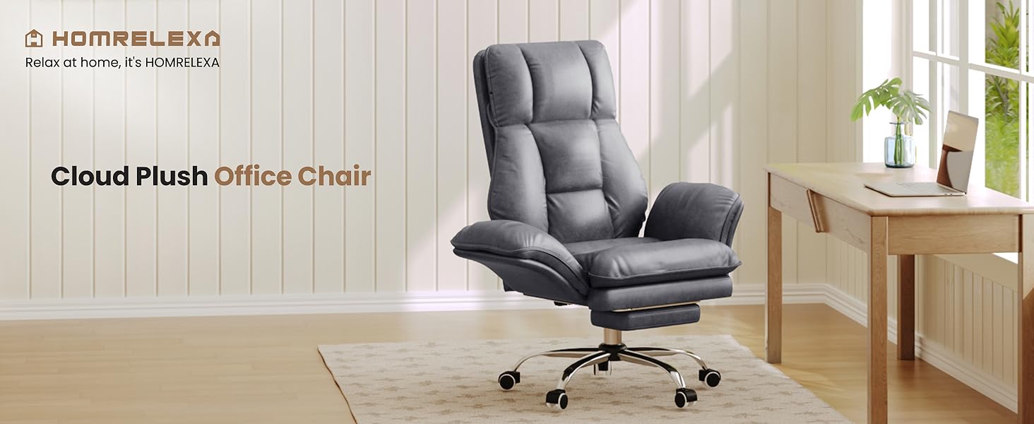 Офісний крісло Chefsessel Ergonomisch: Геймерське крісло з підставкою для ніг, регульованою спинкою 135° та відкидними підлокітниками, оббите м'яким плюшевим флісом – Бежеве