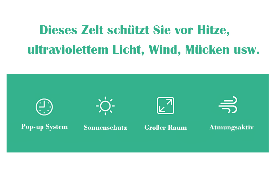 Намет душовий, переносний, 120x120x190 см, зелений, Costway