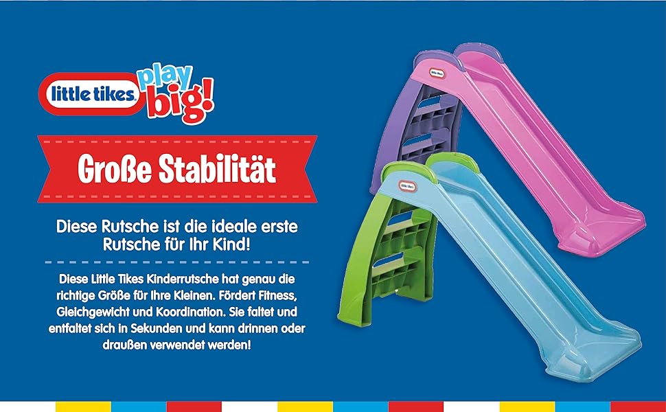 Дитячий гіроскаф Little Tikes First Slide - ігровий набір для дому та саду, безпечний та міцний, від 18 місяців