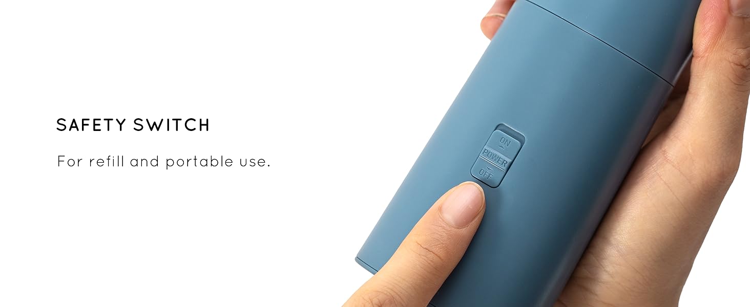 Електричні набори для солі та перцю Flendy, 2 шт. з USB-C зарядкою, для сухих спецій (блакитний)