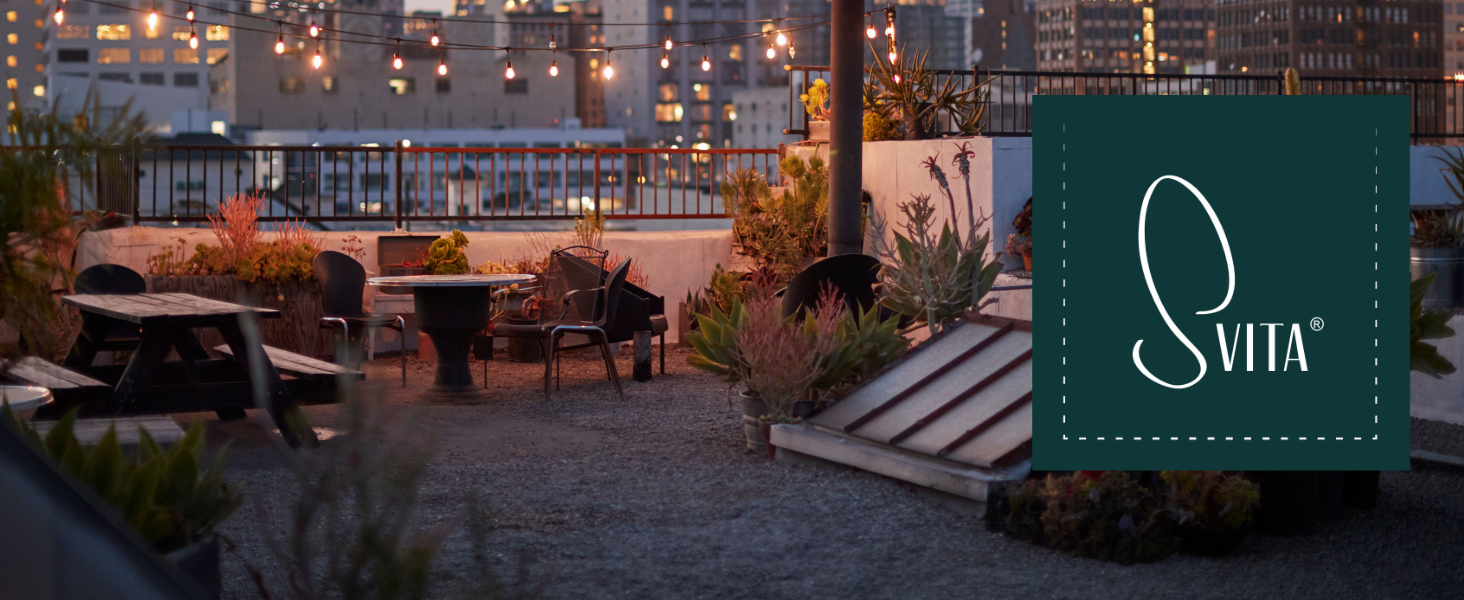 Садовий набір меблів SVITA Denver з поліротангу 4 предмети: 2 крісла, диван на 2 місця, стіл - коричневий