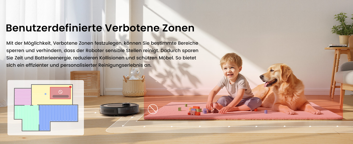 Робот-пилосос LEFANT M330 Pro з функцією миття, 3-в-1, 5000Pa, лазерна навігація, уникнення перешкод PSD, керування через додаток та голосове управління (M2 Pro, чорний)