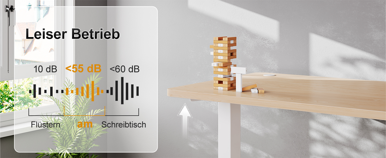 Дитячий електричний стіл Airfish 80x60/140x60 см з регулюванням висоти та функцією пам'яті | Стіл для дому/офісу