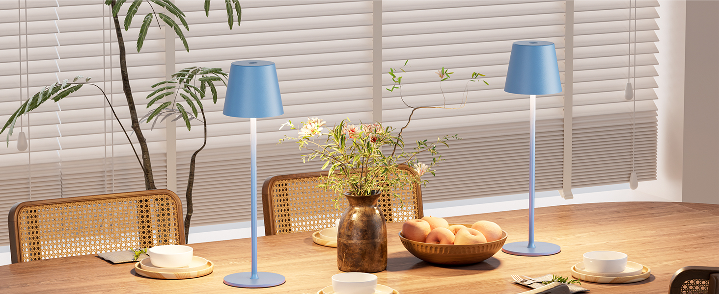 LED настільна лампа бездротова з акумулятором, регульована яскравість, 2 шт. з 3 колірними температурами, сенсорне керування, зарядка USB-C, для дому, кемпінгу (чорний) 2 шт.