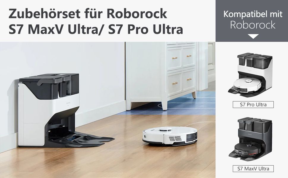 Набір аксесуарів oGoDeal для Roborock S7 Pro Ultra / S7 MaxV Ultra