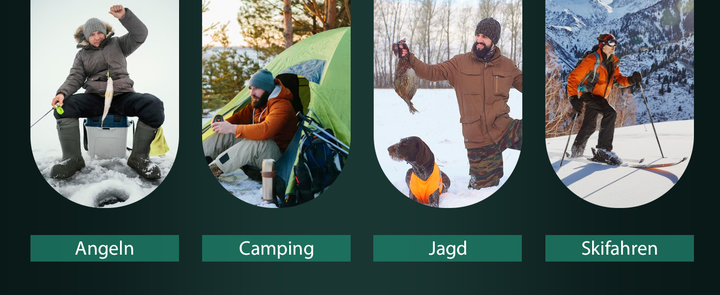 Електричні грілки для рук VTHW 2 шт. - USB, 20 годин тепла, 3 рівні температури, для спорту та артриту (зелені)