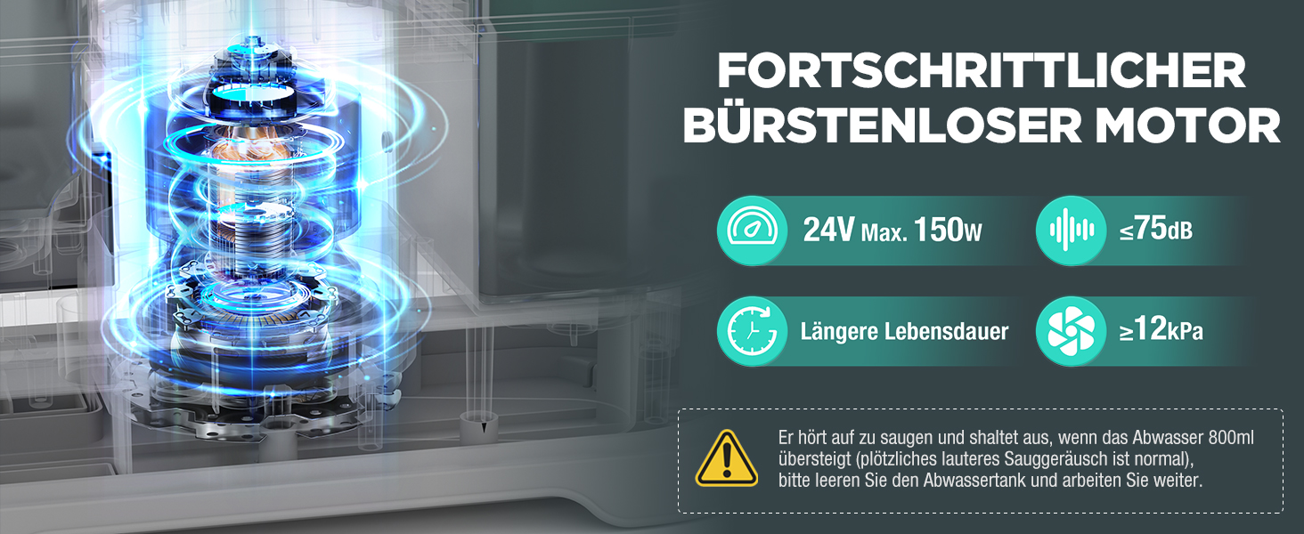 HAUSHOF StainZapper Pro: мийка для килимів та меблів, 450W, 12kPa, 1.5+0.8L, з миючим засобом та щіткою для швів. Ефективний видалення плям з килимів, диванів, меблів та авто.