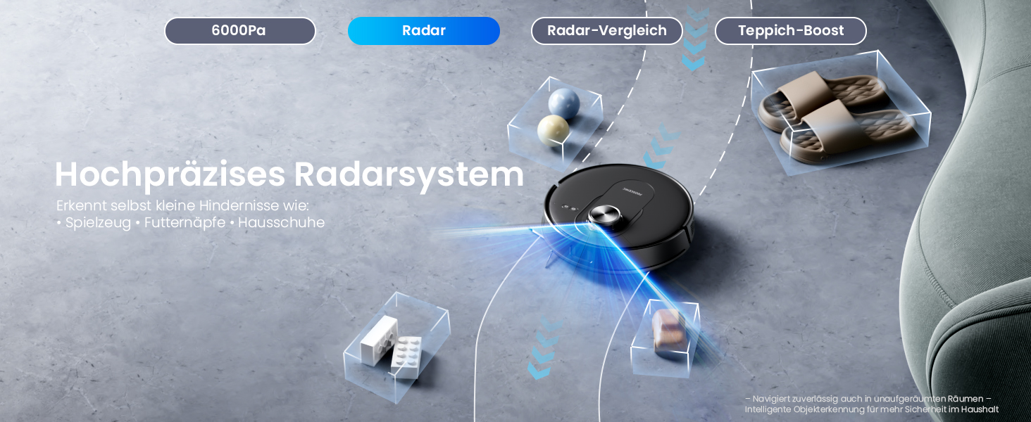 Робот-пилосос Proscenic Q8 з функцією миття, 6000Pa, 200 хв, потужний, з лазерною навігацією, 5 карт, керування через додаток, Alexa, Siri, IFTTT, Google, для підлоги та килимів, видаляє шерсть тварин