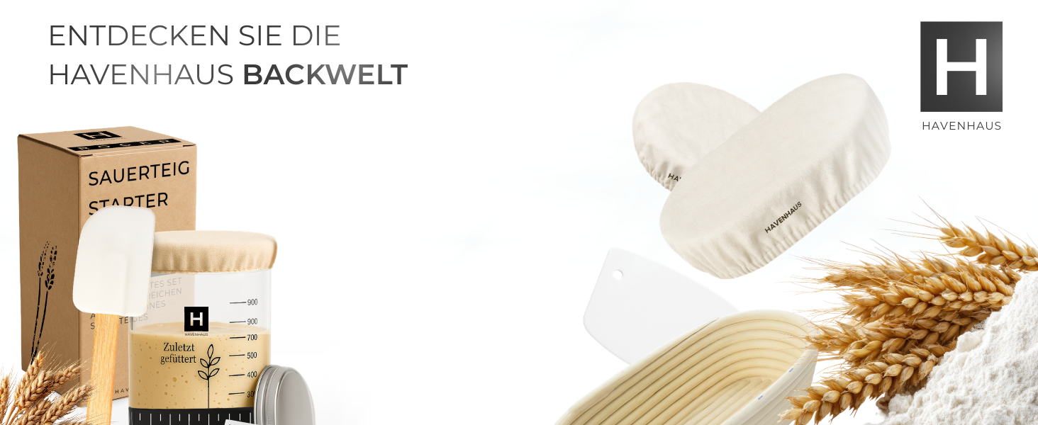 Набір для випікання хліба: корзина для бродіння, набір для закваски та аксесуари | корзина з ротангу 25 см, аксесуари для закваски, датський вінчик | набір для випікання хліба