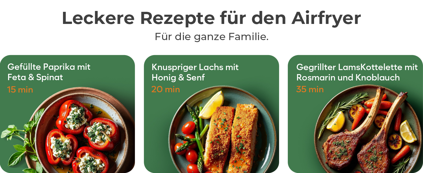 Аерофритюрниця AF23 Airfryer XXL Deluxe, 6.5 л, з керамічним покриттям, чорна