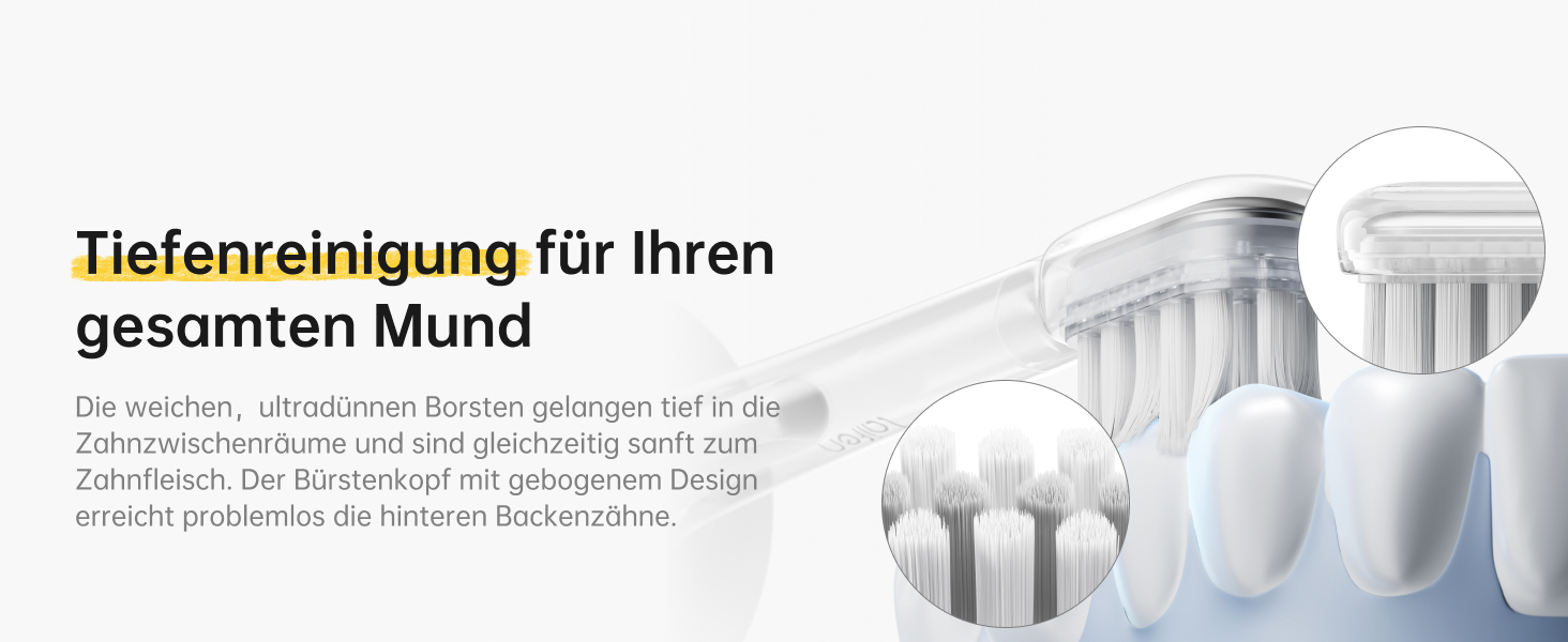 Електрична зубна щітка Laifen Wave Spezial з осциляцією та вібрацією, звукова, для дорослих, з додатком, 2 насадки (зелена)