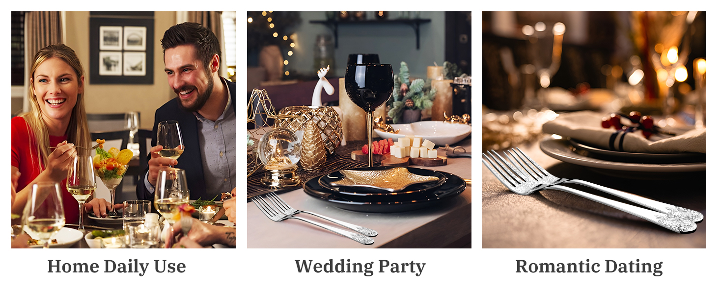 Набір столових приборів DRAGON RIOT Gold 30 предметів: нержавіюча сталь, для 6 осіб, з ножем, виделкою, ложкою, для дому, ресторану, вечірки.