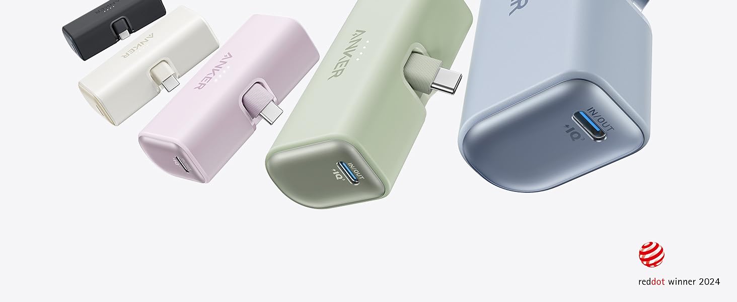 МАг, 22,5 Вт, USB-C, сумісний з iPhone, Galaxy, Huawei, iPad, AirPods (білий), 5000