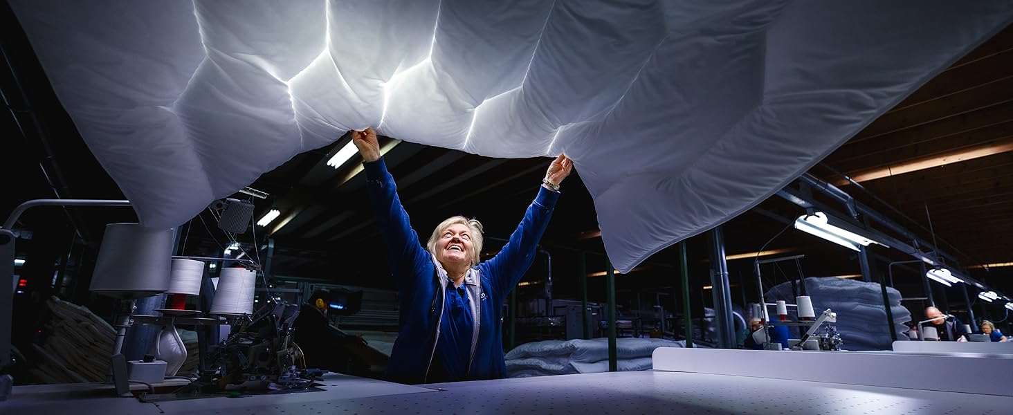 Зимова ковдра 155x220 см Blanco: тепла, дихаюча, для алергіків, 4-сезонна