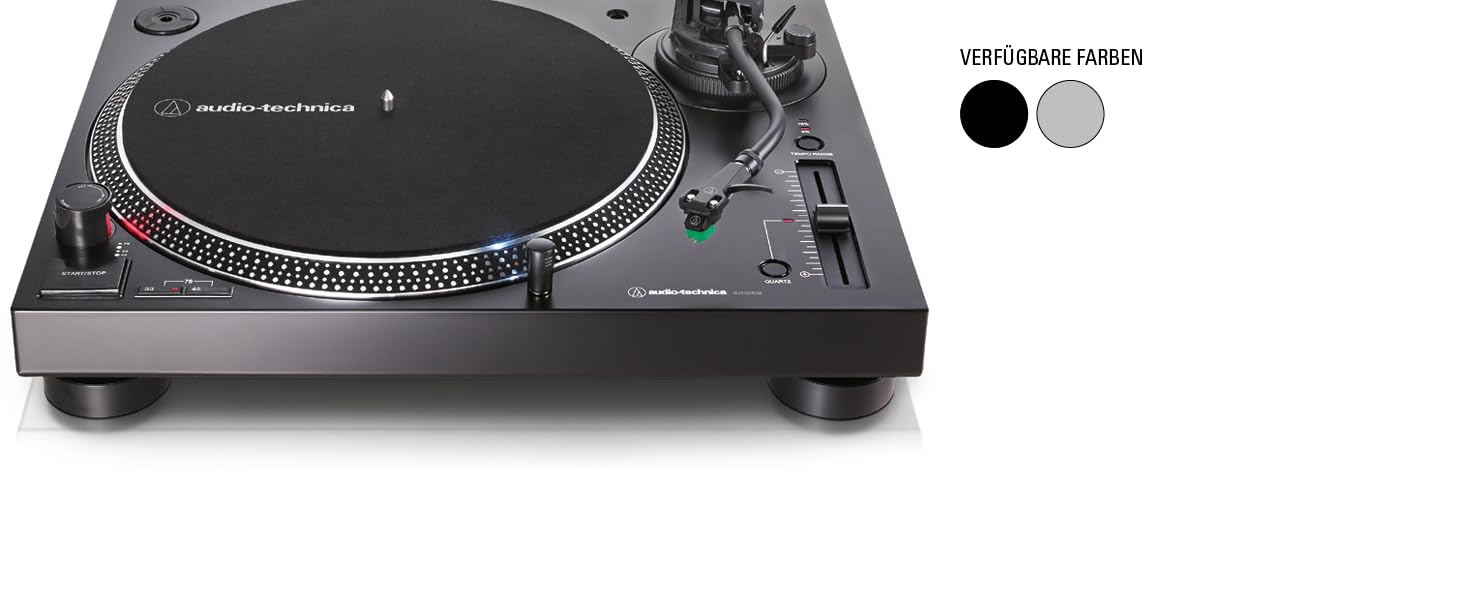 Програвач вінілу Audio-Technica LP120XUSBBK з прямим приводом, аналоговий та USB, чорний