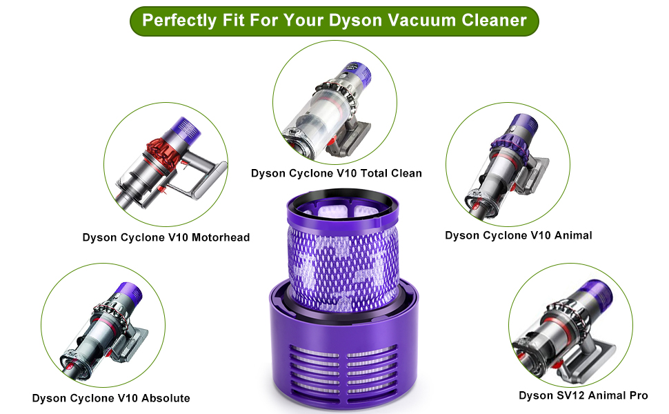 Фільтр Artraise V10 для Dyson, 4 шт.