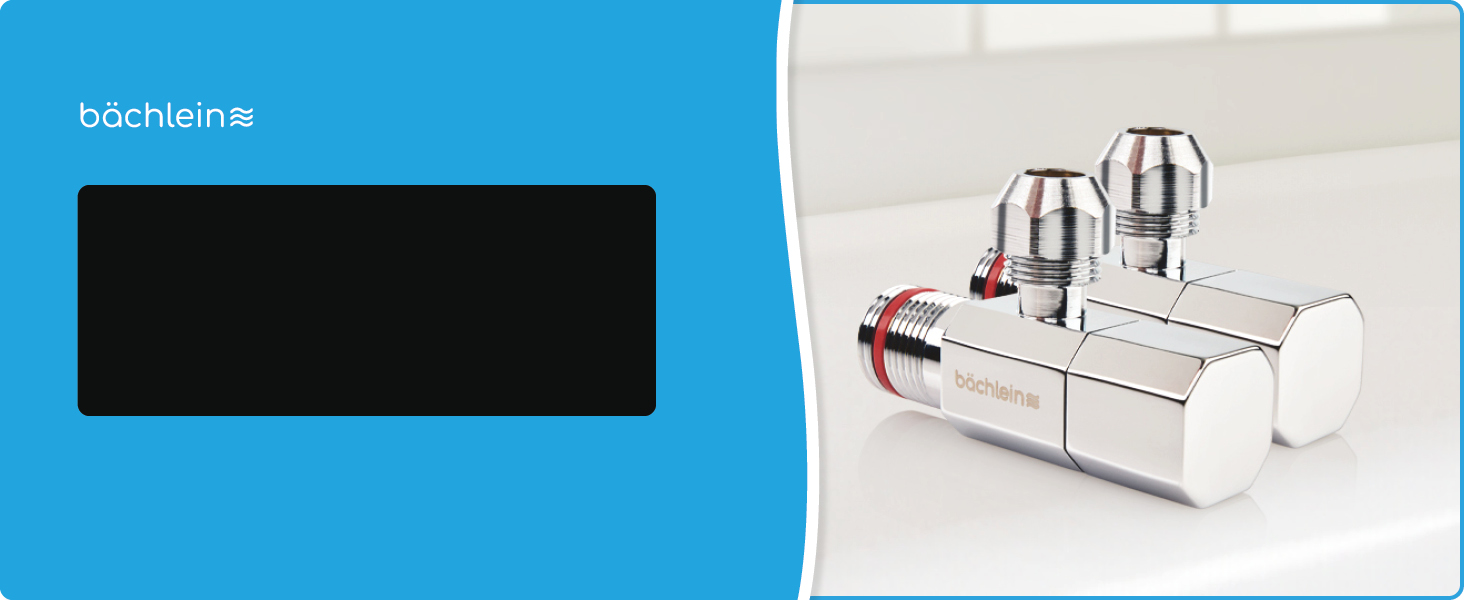 Змішувач для ванної кімнати Bächlein Mizarela, хром, з керамічним картриджем, плоский вилив, комплект для монтажу