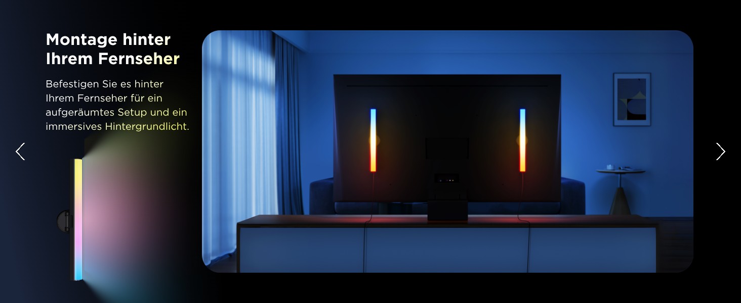 Світлодіодні LED-панелі Govee RGBWIC: інтелектуальна підсвітка для телевізора та ПК