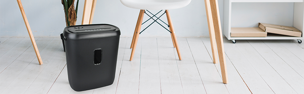 Шредер Desq 20050 для документів | 11 листів, 4 x 35 мм, об'єм кошика 21 л