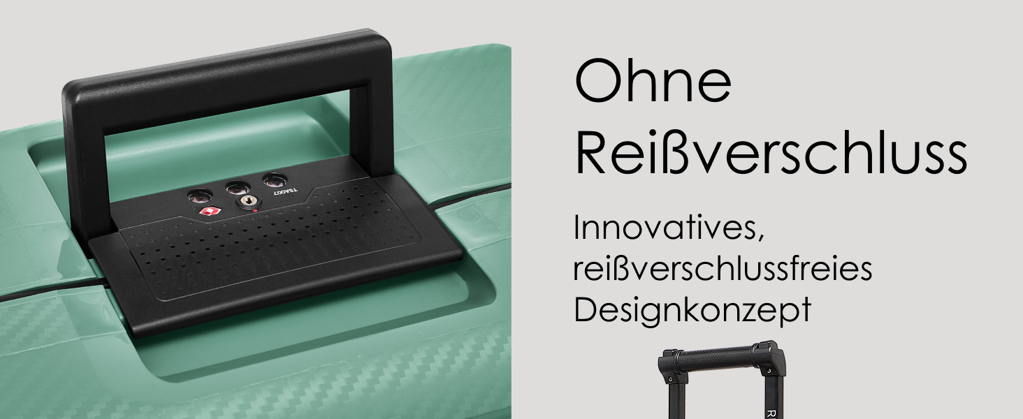 Набір валіз REDOLZ Hartschalen 3-х частинний (Dark Yellow) з TSA-замком | З міцного поліпропілену | 3-х точковий замок | 4 колеса