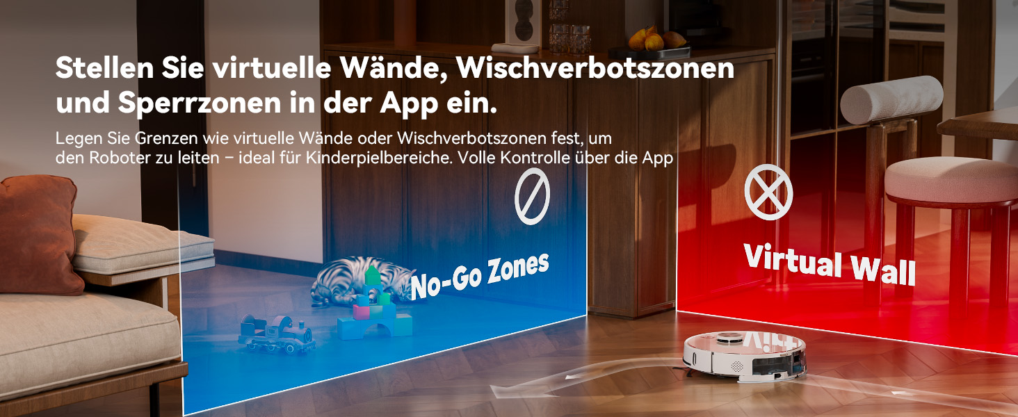 Робот-пилосос Tesvor S8 Pro з функцією миття - 8000Pa, LiDAR-навігація, 240 хв роботи, керування через додаток/Alexa, для тварин, килимів, твердих підлог