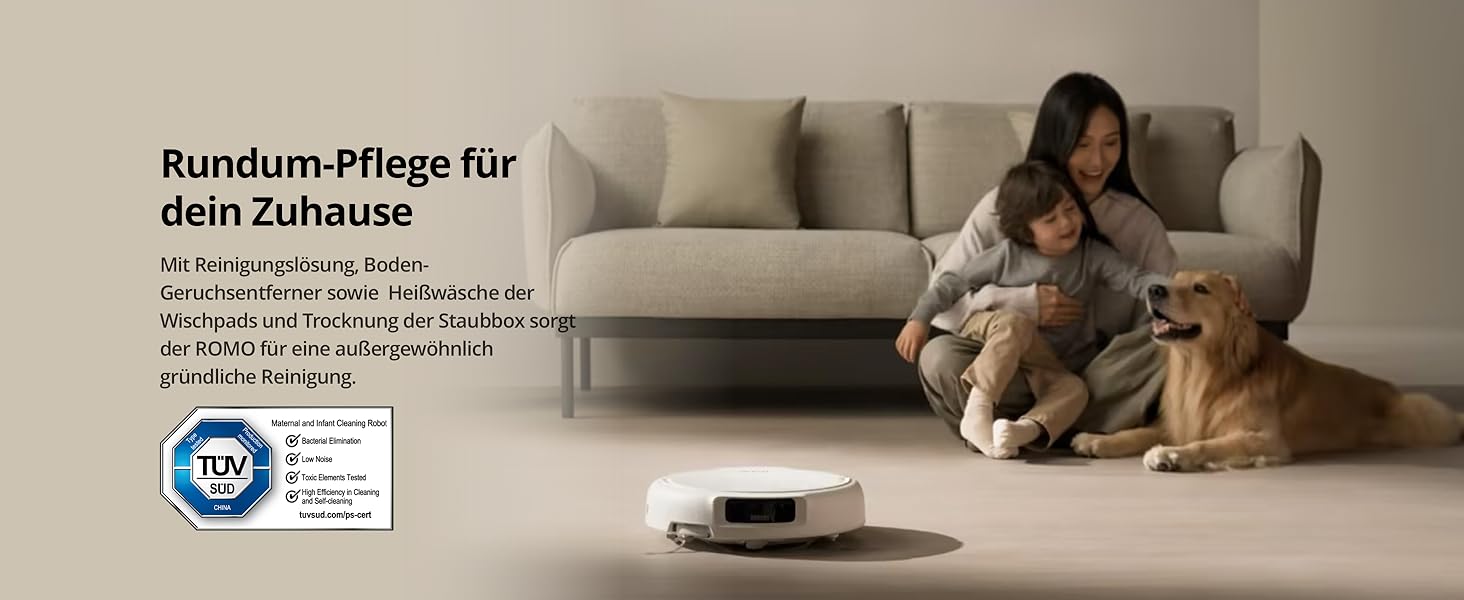 Робот-пилосос DJI Robo S з функцією миття підлоги, 25 000 Па потужність всмоктування, розпізнавання перешкод рівня дрона, два роботизовані руки, 200 днів без обслуговування, автоматичне очищення та сушіння моп-насадки DJI Robo S (версія з баком для води)