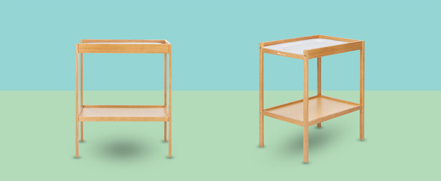 Дитяча ванночка та пеленальний столик 2-в-1 Bebeconfort Grey Mist (Daisy), 0-12 місяців, до 11 кг