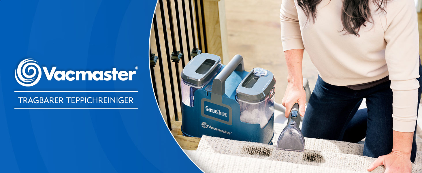 Vacmaster 500W Вакумний пилосос для чищення килимів та м'яких меблів, 17kPa, для дому та автомобіля, SCB0501