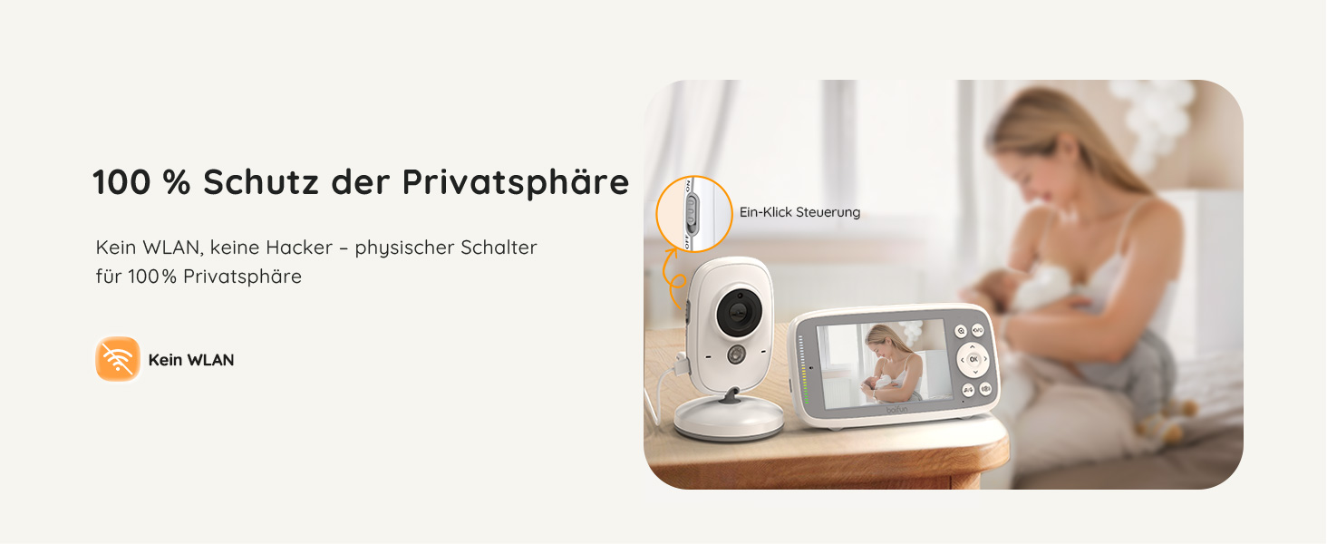 Відеоняня Boifun з камерою, 4