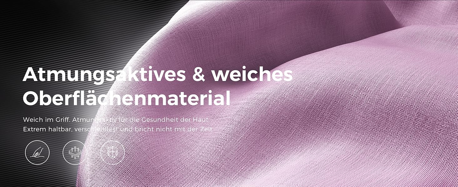 Ігровий крісло Dowinx з тканини, з пружинним сидінням та масажем попереку, офісне крісло з підніжкою для дорослих, ергономічне, велике та високе, 135 кг, рожеве