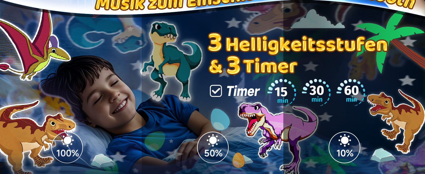 Нічник-проектор зоряного неба для дітей з 15 фільмами, Bluetooth, LED, нічник для дитячої кімнати, кролик