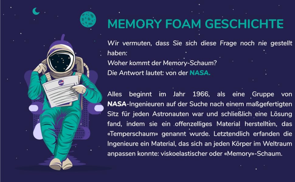 Ортопедична подушка ZenPur для шиї та плечей 40x60x13 см з Memory Foam, сертифікат Oeko-Tex, бежева