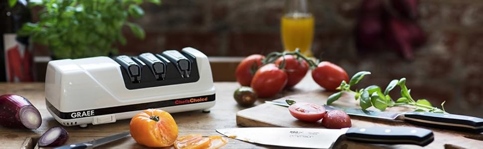 Точило для ножів GRAEF CX110, кут заточування 15°