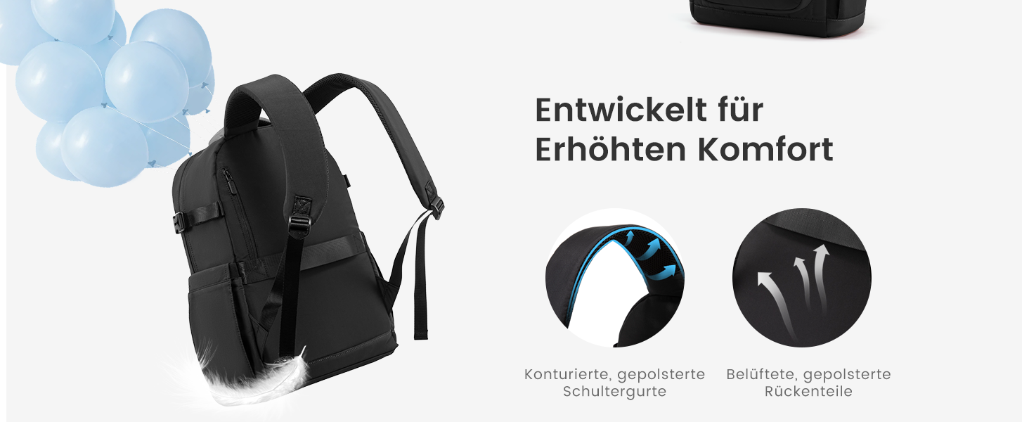 LOVEVOOK Рюкзак для жінок, чорний, 15.6 дюймів, водовідштовхуючий, з відділенням для ноутбука, для школи, університету, роботи