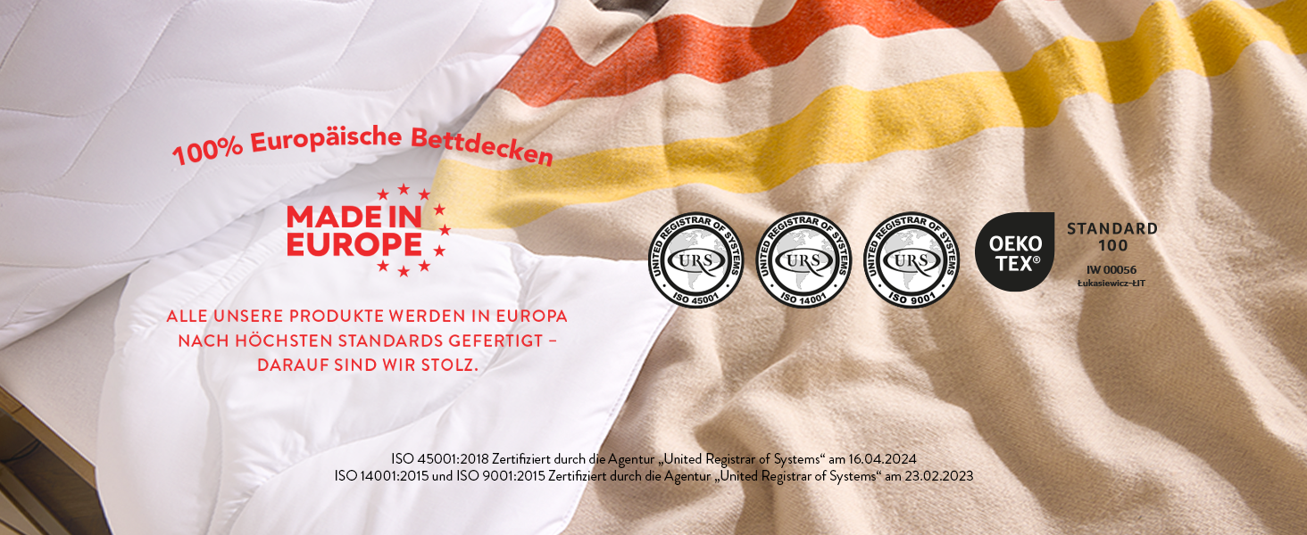 Ковдра зимова John Cotton New Way 240x220 - тепла, дихаюча, для алергіків, сертифікат Öko-Test, мікрофібра