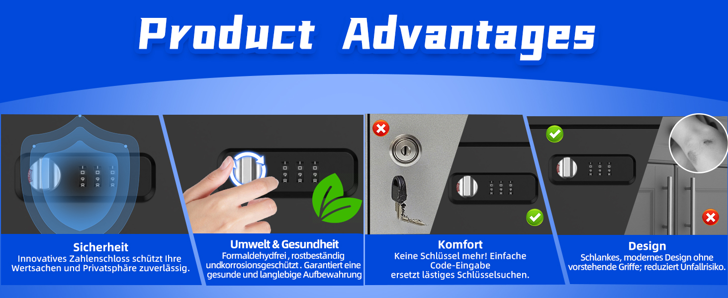 Металевий шафа-сейф для документів, 90х80х40 см, білий. З комбінаційним замком, регульовані полиці. Підійде для гаража, офісу, вітальні, підсобки.