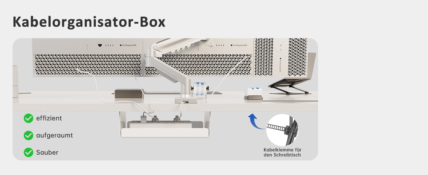 Регульований стіл Homall 200x80 см з USB-портом, електропривод, органайзер для кабелів, пам'ять положень, білий комп'ютерний стіл