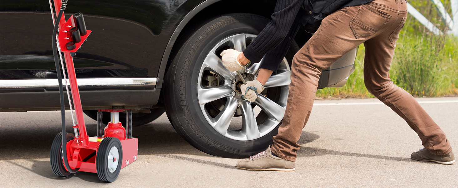 Гідравлічний домкрат Wiltec Rangierwagenheber 3т, підйом 13,5-40 см для авто, позашляховиків, кемперів - компактний та міцний