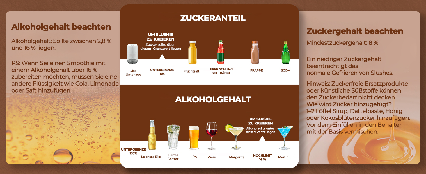 Машина для приготування сляш та коктейлів 2L, 5-в-1, Quickfreeze Technology, для дому