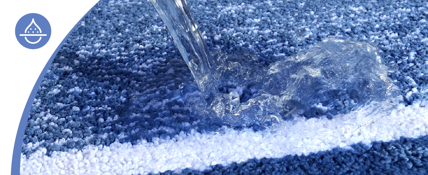 Килимок для ванної кімнати COLOR&GEOMETRY 60x110 см, антиковзаючий, швидковисихаючий