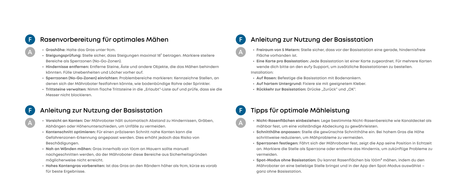 Робот-газонокосарка eufy E15 без дроту, до 800 м², TrueVision, навігація, уникнення перешкод, керування через додаток