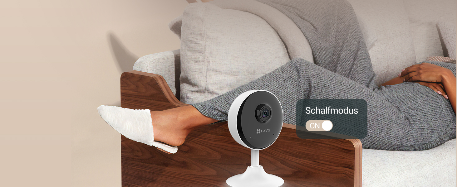 EZVIZ C1C 2 шт. IP камера Wi-Fi 1080P з двостороннім аудіо, нічним баченням до 12м та датчиком руху